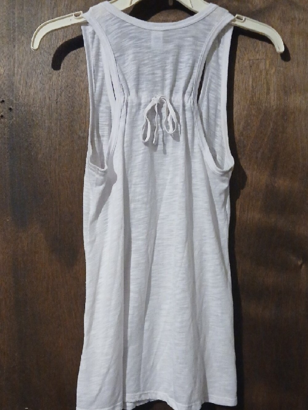 Piper & Blue White Slub Racerback Tank - Picture 2 of 3
